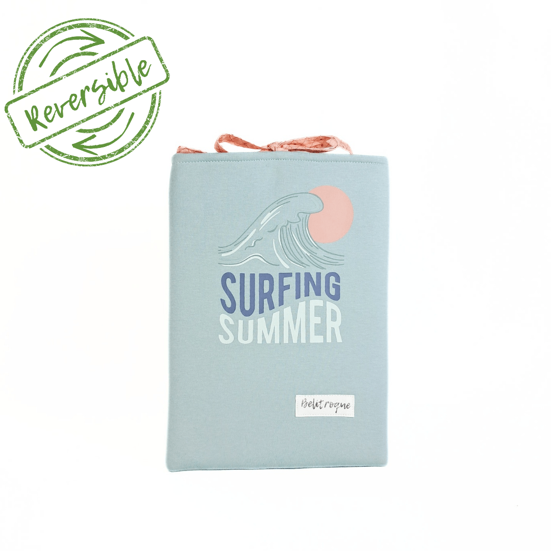 Funda de libro surf "Bitácora"