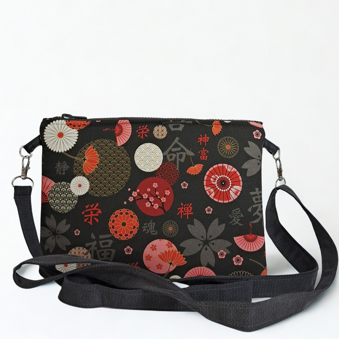 Bolso gris "Kanji"