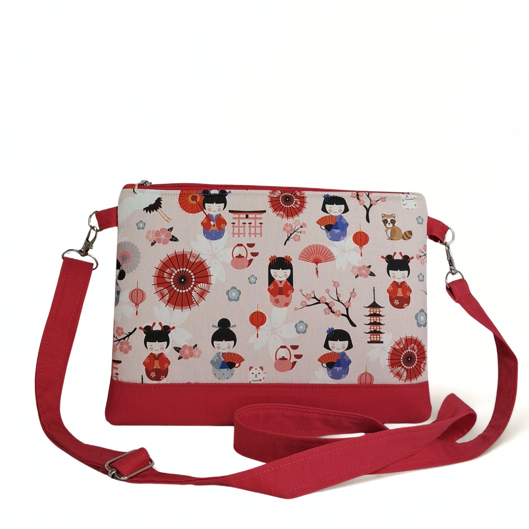 Bolso rojo "Matsuri"