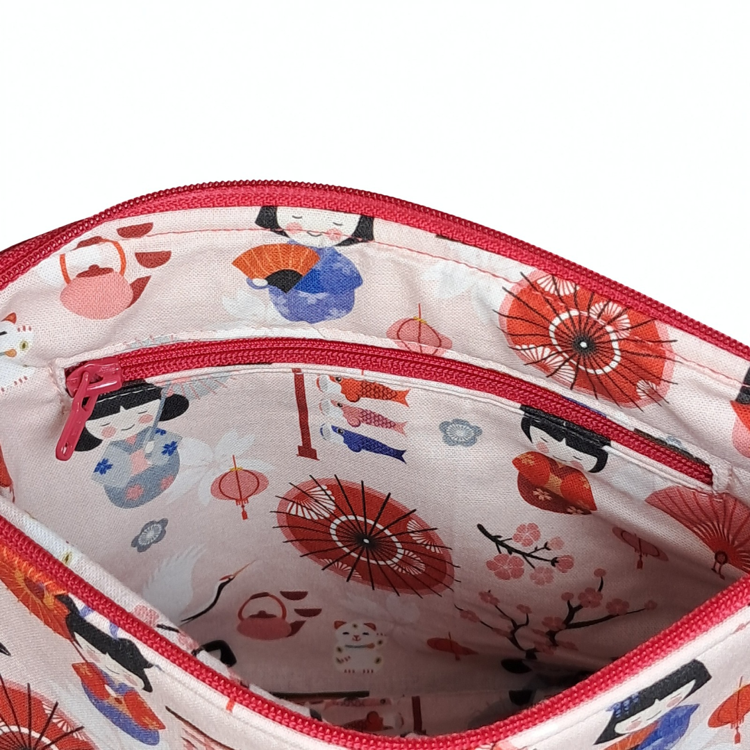 Bolso rojo "Matsuri" - Imagen 4