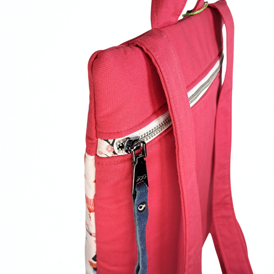 Mochila antirrobo roja "Matsuri" - Imagen 4